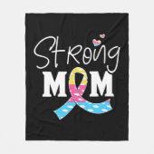 Congenitale diaphragmatica Hernia Awareness CDH Ma Fleece Deken (Voorkant)