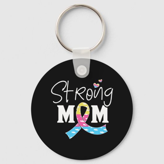 Congenitale diaphragmatica Hernia Awareness CDH Ma Sleutelhanger (Voorkant)