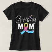 Congenitale diaphragmatica Hernia Awareness CDH Ma T-shirt (Design voorkant)