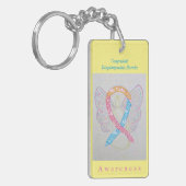 Congenitale diaphragmatica Hernia Awareness Sleute Sleutelhanger (Voorkant Links)