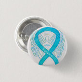 Congenitale diaphragmatica Hernia CDH Awareness Pi Ronde Button 3,2 Cm (Voorkant /achterkant)