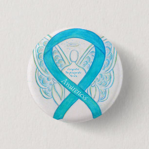 Congenitale diaphragmatica Hernia CDH Awareness Pi Ronde Button 3,2 Cm
