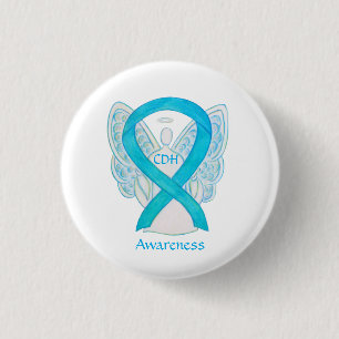Congenitale diaphragmatica Hernia CDH Awareness Pi Ronde Button 3,2 Cm