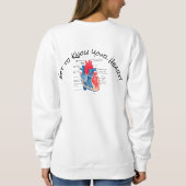 Congenitale hartsensibilisering trui (Achterkant)