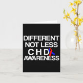 Congenitale overlevende van hartaandoening CHD War Kaart (Gele Bloem)