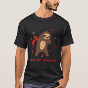 Congestief hartfalen Bewustmaking Hoge bloeddruk T-shirt