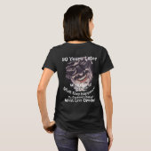 Congestieve foie gras ziekte genezen Parijs Frankr T-shirt (Achterkant volledig)