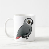 Congo-Afrikaanse grijs Koffiemok (Links)