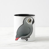 Congo-Afrikaanse grijs Mok (Midden)