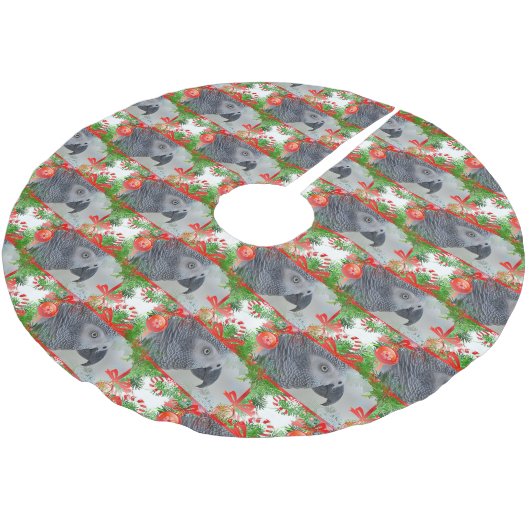 Congo-Afrikaanse grijze kerst Kerstboom Rok (Gekanteld)