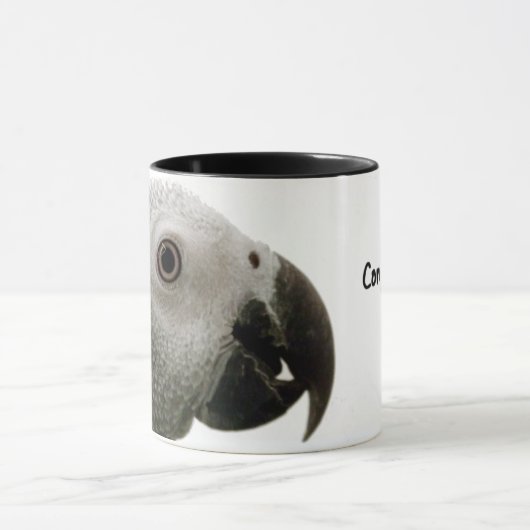 Congo-Afrikaanse grijze Mok (Midden)