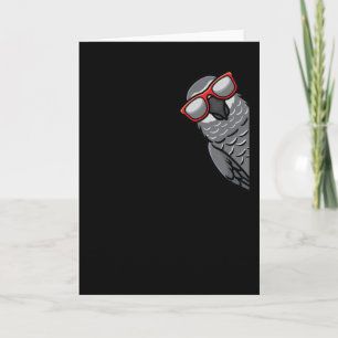 Congo-Afrikaanse grijze papegaai Kaart