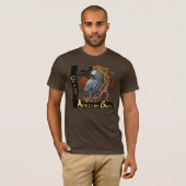 Congo-Afrikaanse grijze T-Shirt (Voorkant volledig)