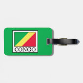Congo-Brazzaville Bagagelabel (Achterkant horizontaal)