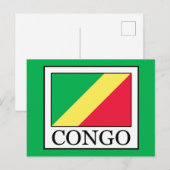 Congo-Brazzaville Briefkaart (Voorkant / Achterkant)
