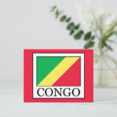 Congo-Brazzaville Briefkaart (Staand voorkant)