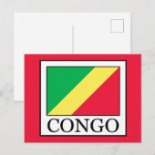Congo-Brazzaville Briefkaart (Voorkant / Achterkant)