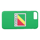 Congo-Brazzaville Case-Mate iPhone Case (Achterkant (Horizontaal))