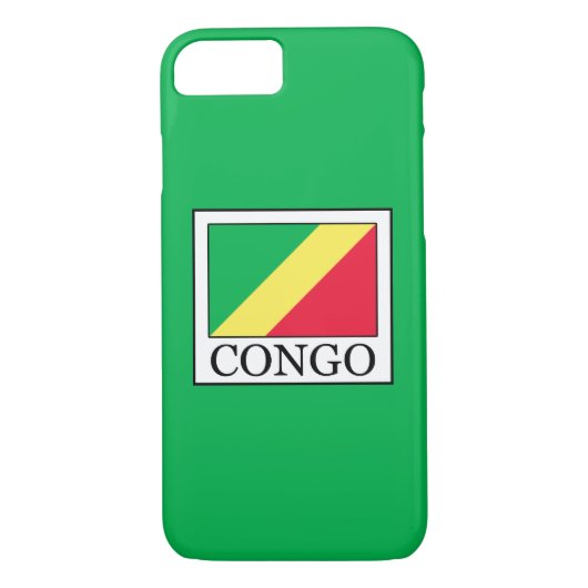 Congo-Brazzaville Case-Mate iPhone Case (Achterkant)