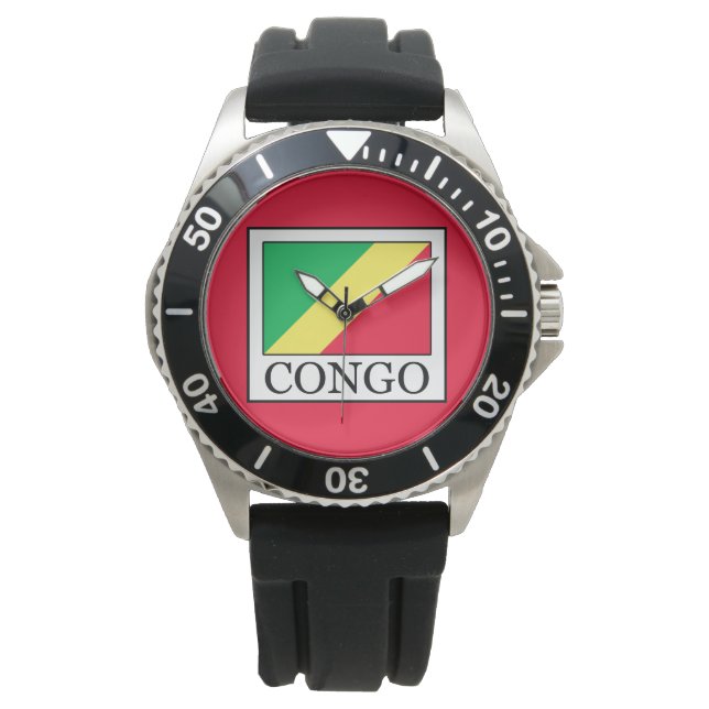 Congo-Brazzaville Horloge (Voorkant)