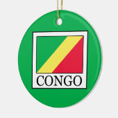 Congo-Brazzaville Keramisch Ornament (Links)