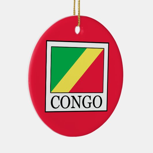 Congo-Brazzaville Keramisch Ornament (Rechts)