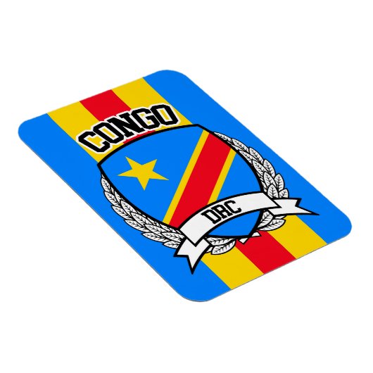 Congo-Brazzaville Magneet (Rechterzijde)