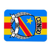 Congo-Brazzaville Magneet (Horizontaal)
