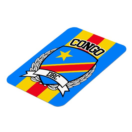 Congo-Brazzaville Magneet (Linkerzijde)