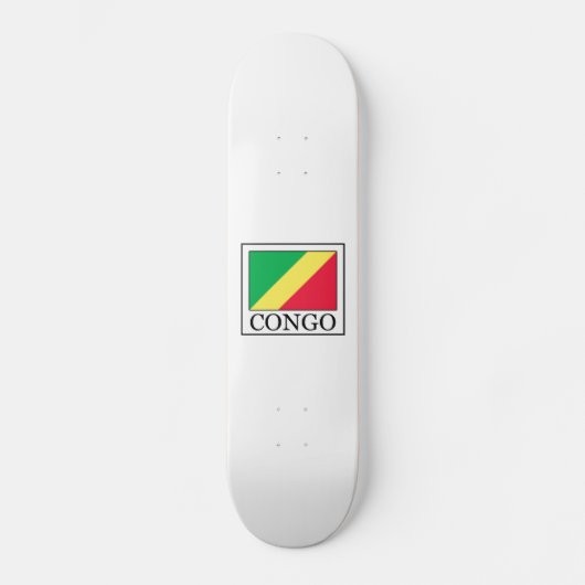 Congo-Brazzaville Persoonlijk Skateboard (Voorkant)