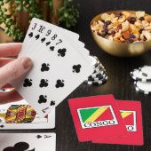 Congo-Brazzaville Pokerkaarten (Insitu)