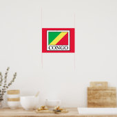 Congo-Brazzaville Poster (Keuken)