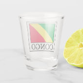 Congo-Brazzaville Shot Glas (Achterkant)