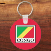 Congo-Brazzaville Sleutelhanger (Achterkant)