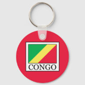 Congo-Brazzaville Sleutelhanger (Achterkant)