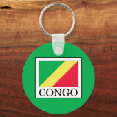 Congo-Brazzaville Sleutelhanger (Achterkant)