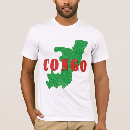 Congo-Brazzaville T-shirt (Voorkant)