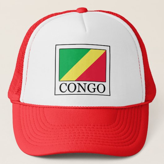 Congo-Brazzaville Trucker Pet (Voorkant)