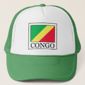 Congo-Brazzaville Trucker Pet (Voorkant)