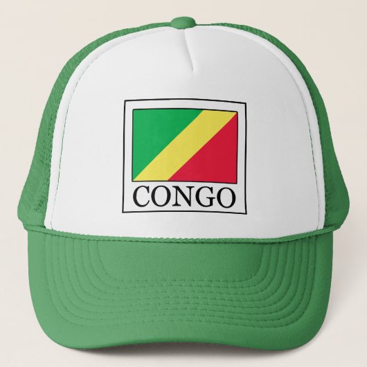 Congo-Brazzaville Trucker Pet (Voorkant)