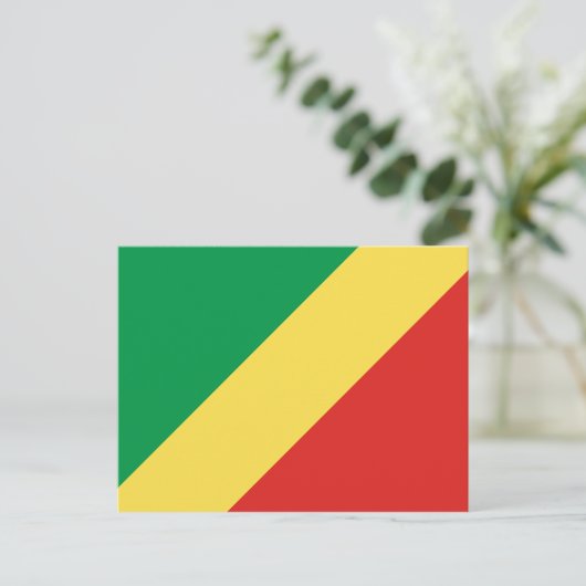 Congo-Briefkaart Briefkaart (Staand voorkant)