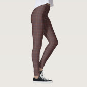Congo Brown en Spicy Mix geruite broek Leggings (Rechts)