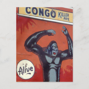 Congo de dodelijke vorm van Circus Briefkaart