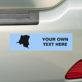 CONGO, DEMOCRATISCHE REPUBLIEK BUMPERSTICKER (Op auto)