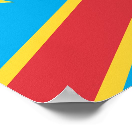 Congo (Democratische Republiek) Poster (Hoek)