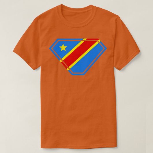 Congo Democratische Republiek van SuperEmpowered T-shirt (Design voorkant)