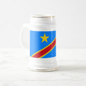 Congo Kinshasa Vlag Bierpul (Voorkant links)