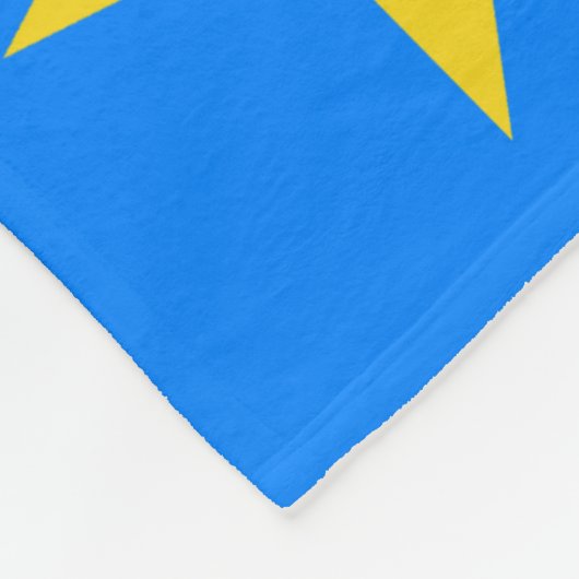 Congo Kinshasa Vlag Fleece Deken (Hoek)