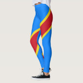 Congo Kinshasa Vlag Leggings (Links)