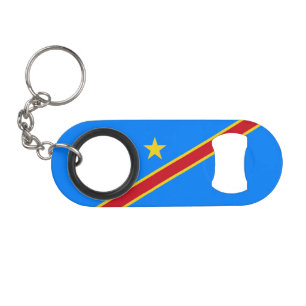 Congo Kinshasa Vlag Mini Flessenopener